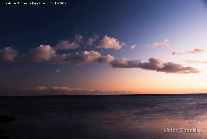 PuestaSolPuntaTeno02112007.jpg - Puesta de Sol desde Punta Teno. 02-11-2007