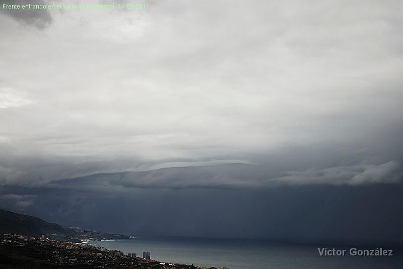 FrenteEntrando14032011.jpg - Frente entrando en el Valle de la Orotava. 14-03-2011