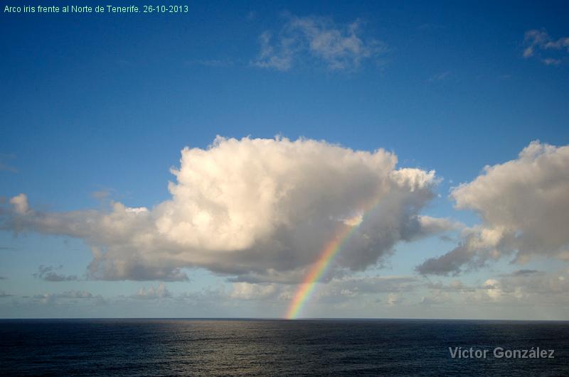 Arcoiris26102013.jpg - Arco iris frente al Norte de Tenerife. 26-10-2013